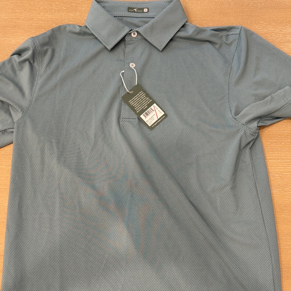 Classic Blue Polo Shirt for Men - not worn